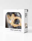 Bear Push Toy Wood + Bamboo Toys Ningbo Zenit