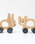 Bunny Push Toy Wood + Bamboo Toys Ningbo Zenit