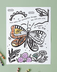Butterfly Coloring Page Freebies Wee Gallery
