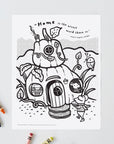 Cozy Pumpkin Cottage Coloring Page Freebies Wee Gallery