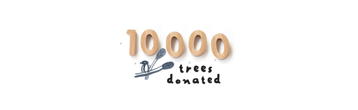 10000 trees donated.