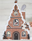 Gingerbread House Floor Puzzle Christmas Leo Paper