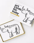 Art Cards for Baby - Safari Collection Art Cards Leo Paper