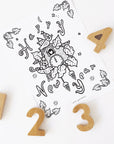New Year Coloring Page Freebies Wee Gallery