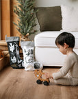 Bear Push Toy Wood + Bamboo Toys Ningbo Zenit