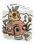Cozy Pumpkin Cottage Coloring Page Freebies Wee Gallery