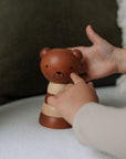 Wood Stacker - Bear Wooden Toys Blue Ribbon
