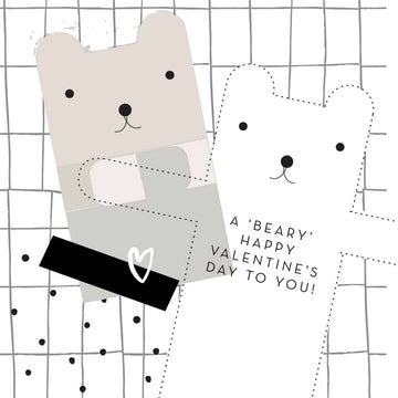 Beary Happy Valentine Card Freebies vendor-unknown   