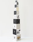 Nesting Blocks - Baby Animals Toys Leo Paper