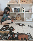 Night Life Floor Puzzle Puzzle Leo Paper