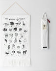 Animal Alphabet Tapestry Decor Alaska