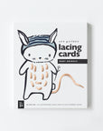 Lacing Cards - Baby Animals Learning Cards Leo Paper