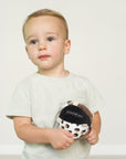 Taggy Ball with Rattle - Acorn Toys Wee Gallery