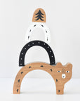 Bamboo Nesting Bear Wooden Toys Ningbo Zenit