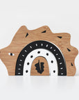 Bamboo Nesting Hedgehog Wooden Toys Ningbo Zenit