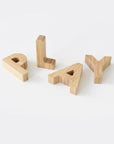 Bamboo Alphabet Wood + Bamboo Toys Ningbo Zenit
