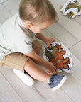 Beginner Puzzles - Dinos Puzzle Wee Gallery | High Contrast Toys and Learning Tools for Baby, Toddler, Kids