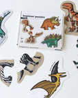 Beginner Puzzles - Dinos Puzzle Wee Gallery | High Contrast Toys and Learning Tools for Baby, Toddler, Kids