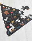 Christmas Tree Floor Puzzle Christmas Leo Paper