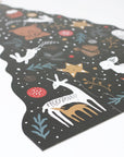 Christmas Tree Floor Puzzle Christmas Leo Paper