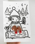 Holiday Elf Card Freebies Wee Gallery