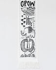 Canvas Growth Chart - Safari Decor Alaska