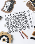 Find and Color Placemat Freebies Wee Gallery