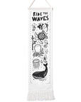 Canvas Growth Chart - Ocean Decor Alaska