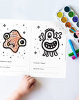 Halloween Activity - Spooky Sidekicks Printable Pages Freebies Wee Gallery
