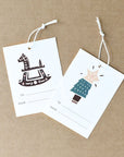 Holiday Gift Tags - Classic Christmas Freebies Wee Gallery