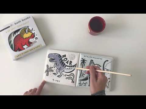 Color Me: Who Loves Dinosaurs Bath Book