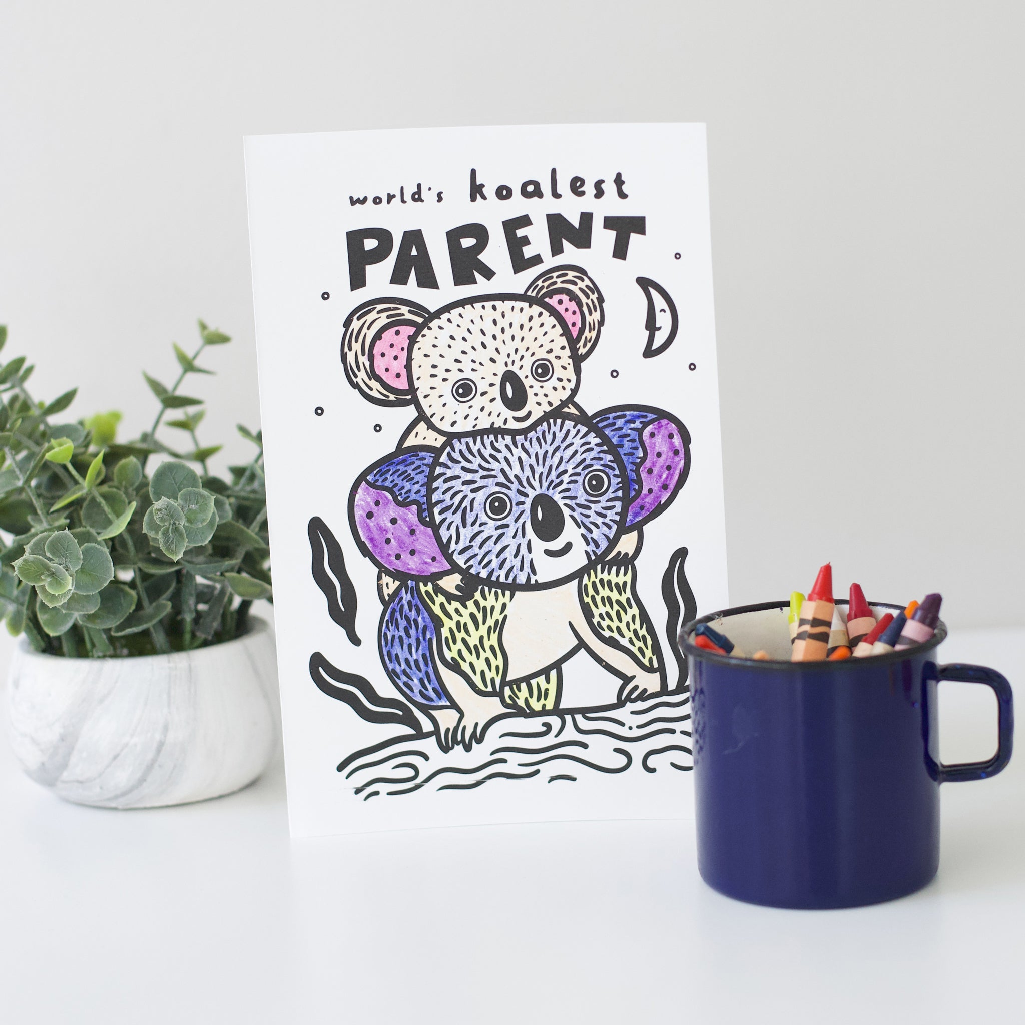 Koala Gift for Boys - This Boy Loves Koalas Greeting Card for Sale by  Bangtees