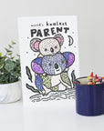 World's Koalest Parent Card Freebies Wee Gallery