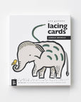 Lacing Cards - Jungle Animals Learning Cards Leo Paper