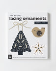 Festive Fun Lacing Ornaments Christmas Leo Paper