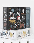 Night Life Floor Puzzle Puzzle Leo Paper