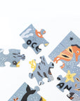 Ocean Life Floor Puzzle Puzzle Leo Paper