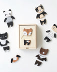 Mix & Match Animal Tiles Wooden Toys Blue Ribbon