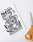 World's Koalest Parent Card Freebies Wee Gallery