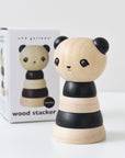 Wood Stacker - Panda Wooden Toys Blue Ribbon