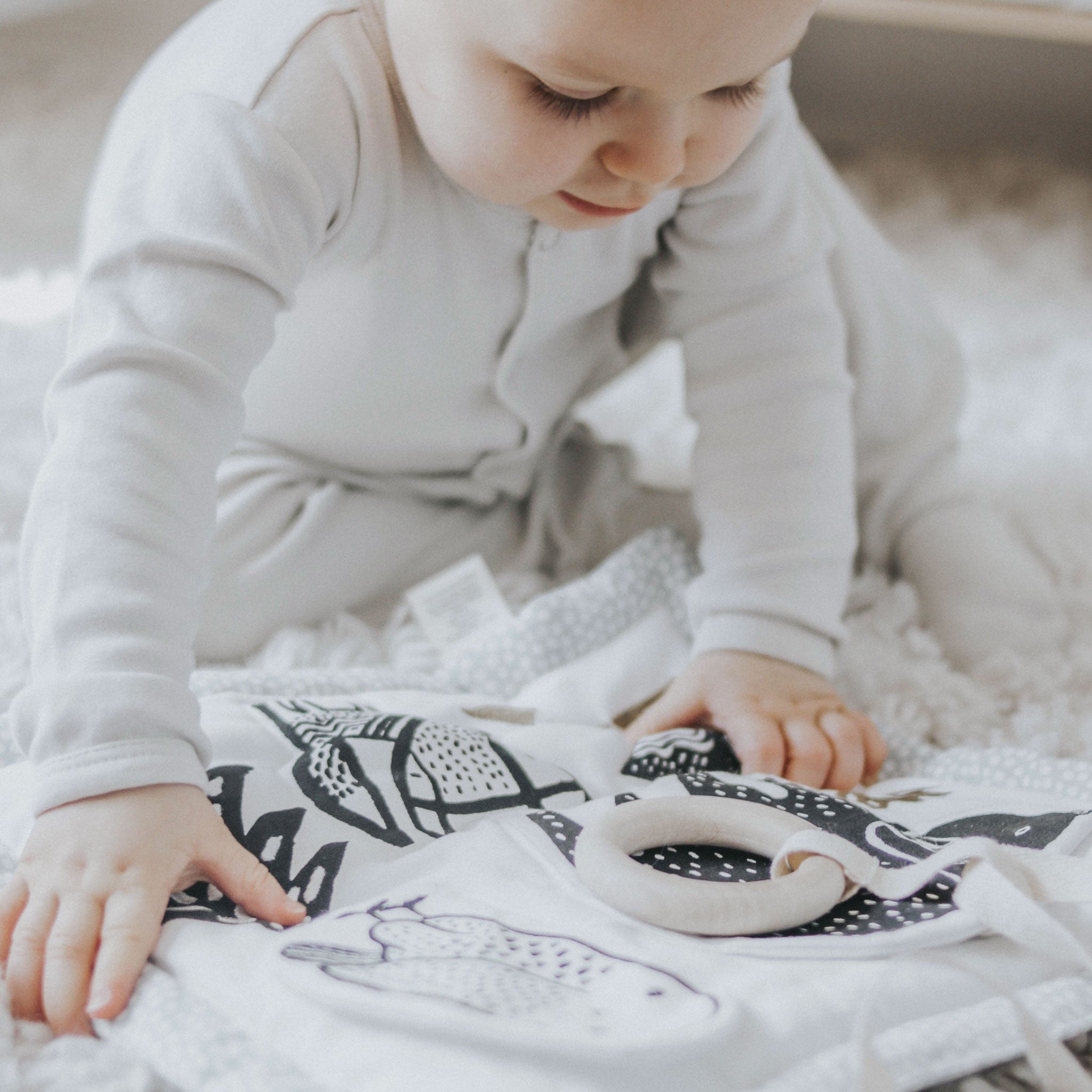Organic Baby Activity Pad - Woodland Animals – Wee Gallery