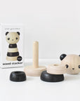 Wood Stacker - Panda Wooden Toys Blue Ribbon