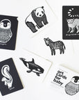 Art Cards for Baby - Black and White Collection Art Cards Leo Paper