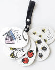 Stroller Cards - I See Bugs to Count Stroller Toys Leo Paper
