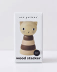 Wood Stacker - Cat Wooden Toys Blue Ribbon