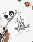 'Surprise Invitation' Coloring Story Freebies Wee Gallery