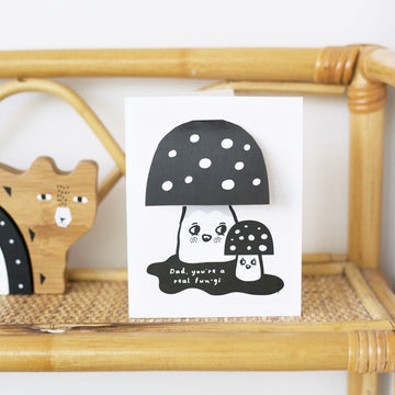 Father's Day Card - Fungi Freebies Wee Gallery   