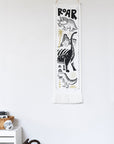 Canvas Growth Chart - Dinos Decor Alaska