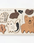 Wooden Tray Puzzle - Woodland Animals Wooden Toys Blue Ribbon