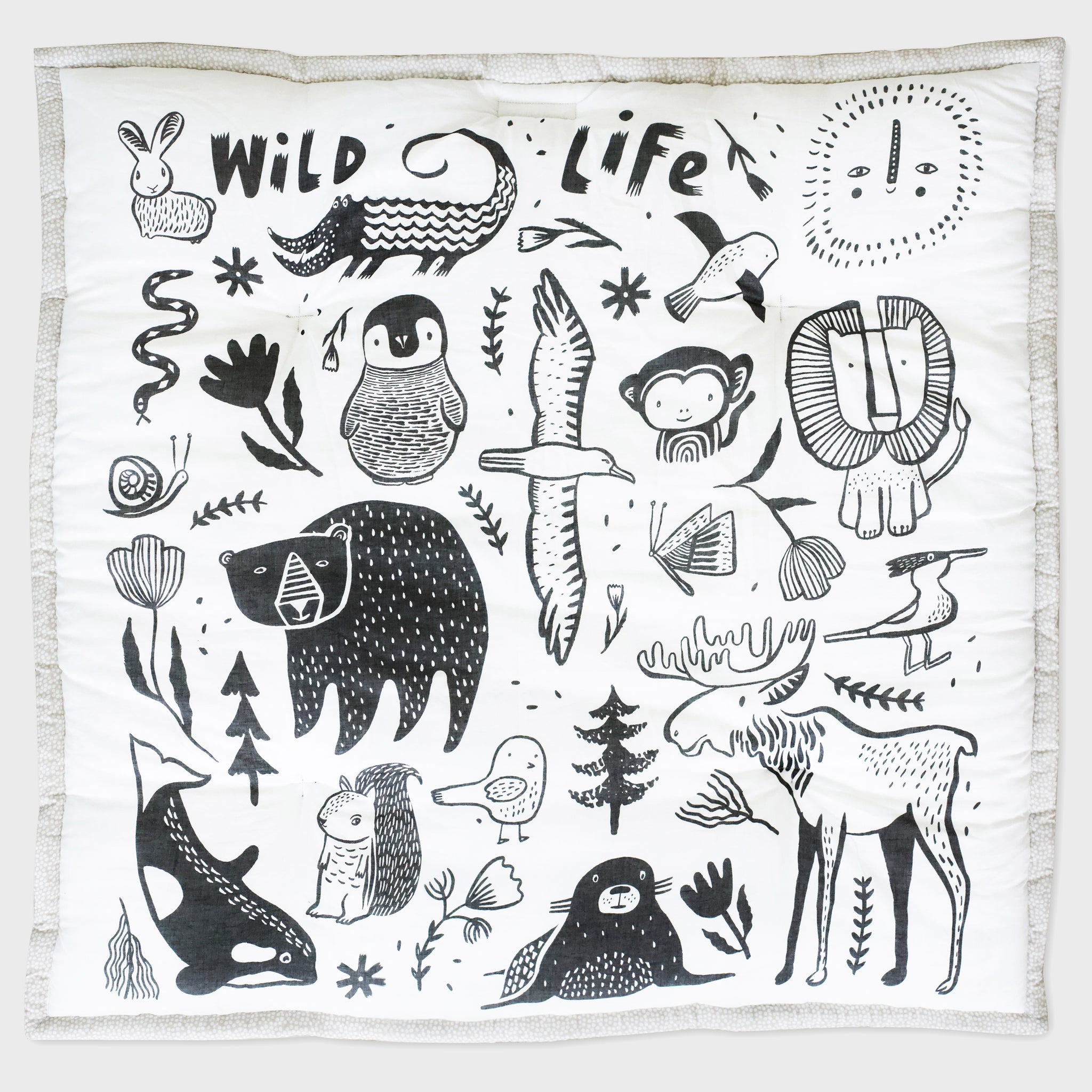 Livre en tissu Wee-Gallery Wild